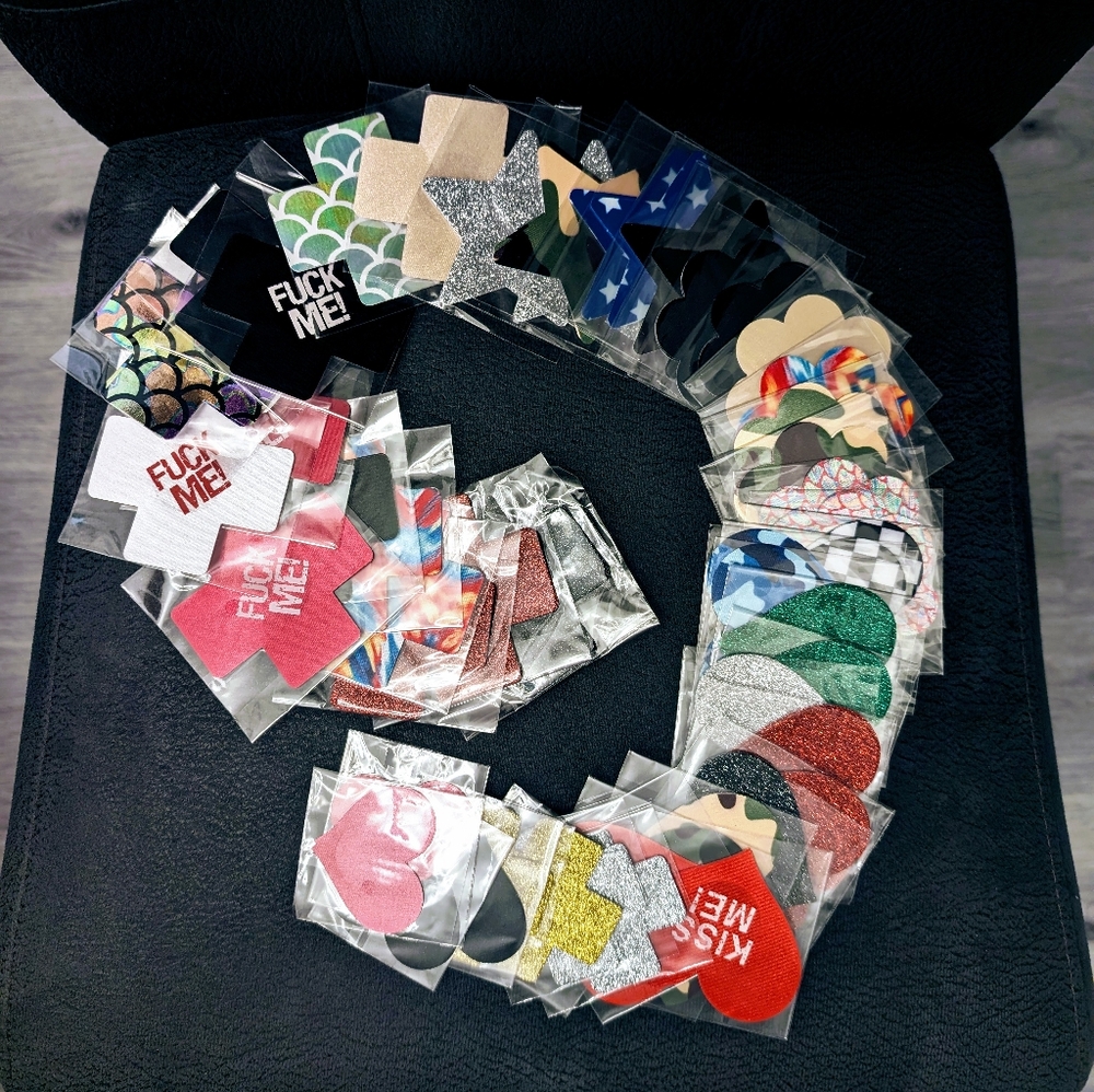 SOLD 53 Pairs Assorted Pasties 4